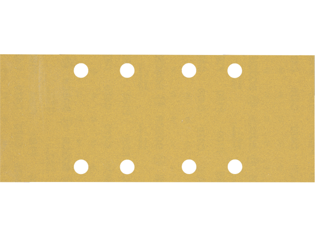 Brusni papir EXPERT Bosch z 8 luknjami za vibracijske brusilnike, Dimenzije: 93x230mm, Zrnatost: 180, 2608900837